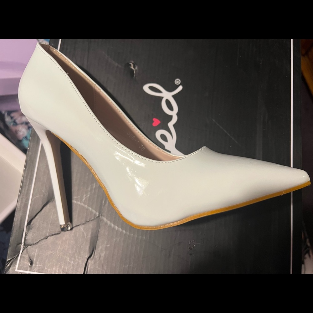 White heels